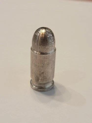 1 oz .999 Fine Silver .45 Caliber ACP Bullet Bullion Novelty Round