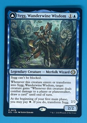 Sygg, Wanderwine Wisdom /Sygg, Wanderbrine Shield Lorwyn Eclipsed Regular