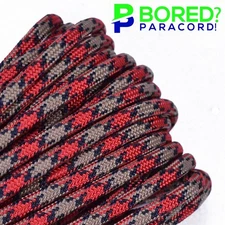 Mercury - 50 FT - 550 Paracord Rope 7 strand Parachute Cord