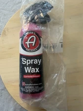 Adam's Polishes Spray Wax Carnauba Car Wax Spray 16 Fl Oz