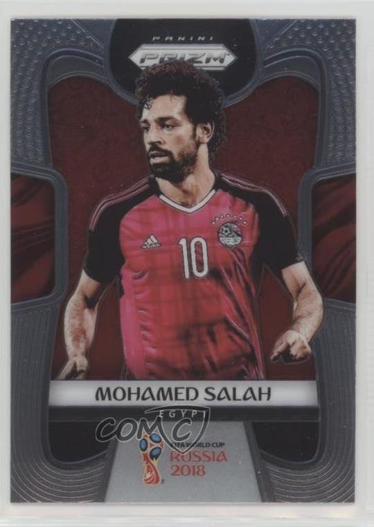 2018 Panini Prizm World Cup Mohamed Salah #54 nw4