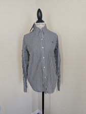 Chaps grey/white stripe NWT dress, work or casual shirt