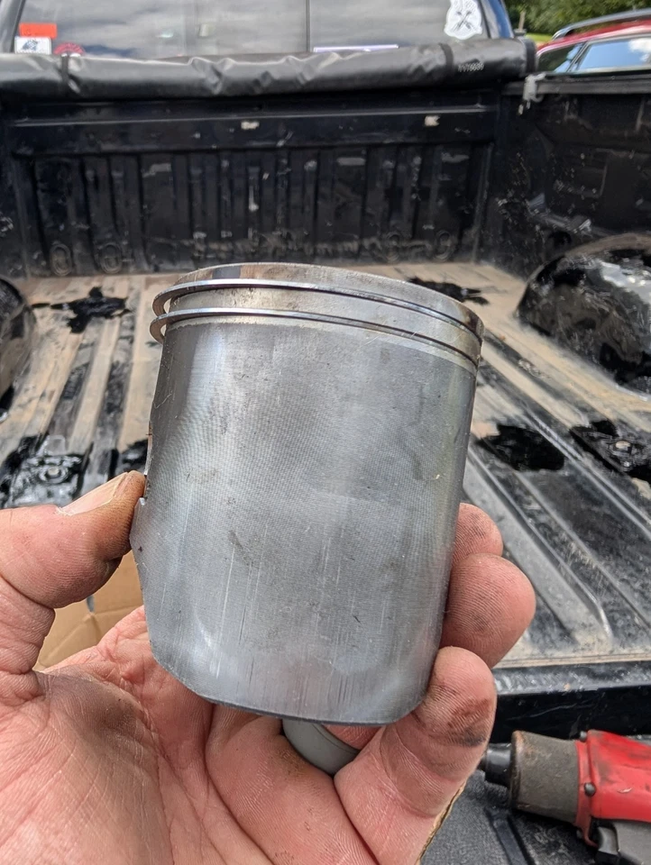 2002-02-13 husqvarna cr250-wr250 cylinder with power valves, 66.2mm nice cond, - Image 3 of 3