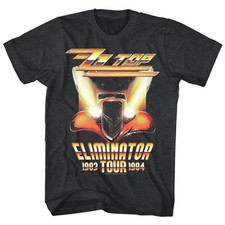 Image of Zz Top - Eliminator Tour - Short Sleeve - Heather - Adult - T-Shirt