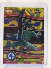 2026 Topps Finest Fantastic 4 KARNAK #66 Uncommon  Blacklight  1/50