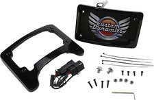 TS-ELIM-06BCM-B Turn Signal Eliminator With Tri-Radius Illuminated Plate Frames