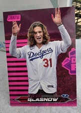 2024 Topps Stadium Club Tyler Glasnow Pink #127 Los Angeles Dodgers