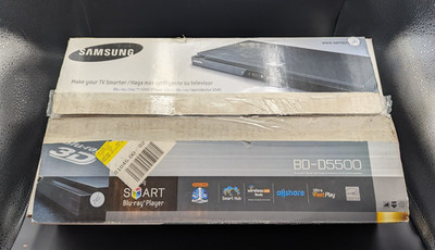 Samsung BD-D5500 Blu-Ray 3D DVD Player - Used as Display Model