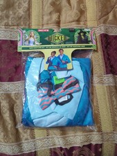 Wicked Shiz Adult Costume Accessories Kit: Jacket/Shirt  Bow Tie  One Size NEW