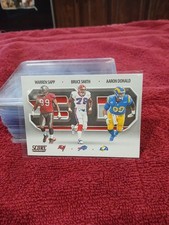 Warren Sapp Bruce Smith Aaron Donald 2021 Panini Score Football #3D7 NFL Bills