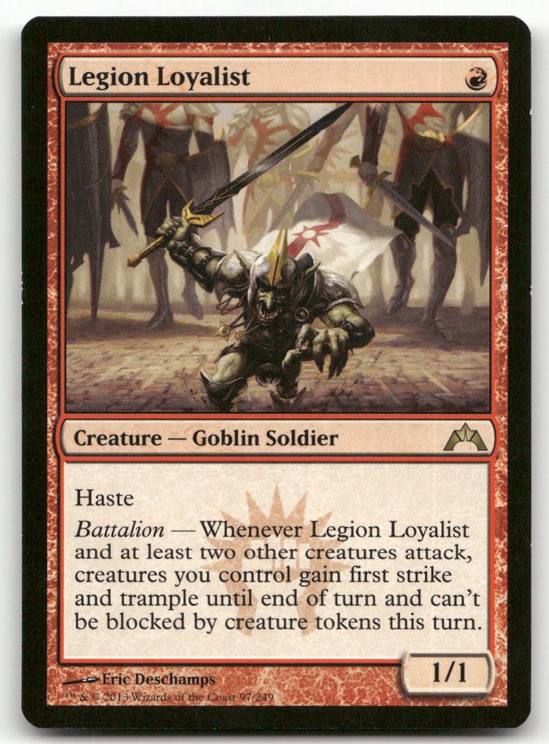 Legion Loyalist #97 (NM) Gatecrash GTC Magic MTG