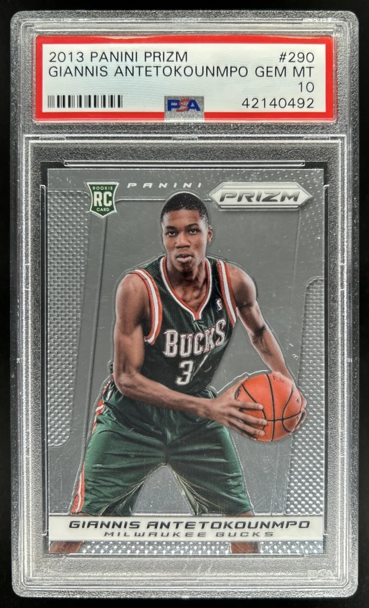 Giannis Antetokounmpo Professional Sports 10 Graded Basketball