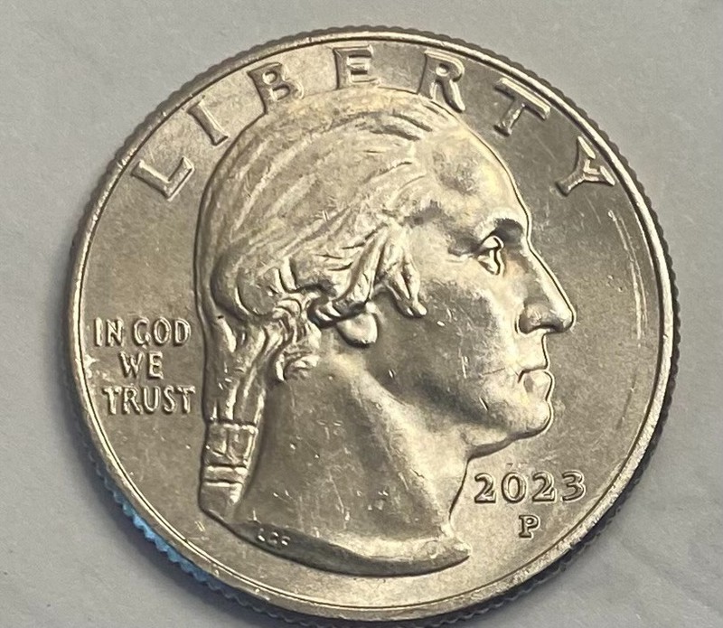 2023"P" Bessie Coleman Quarter**High Grade**Clear Strike Errors**AU+**