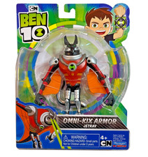 Ben 10 OMNI-KIX ARMOR JETRAY Figura de Acción PLAYMATES TOYS NUEVO