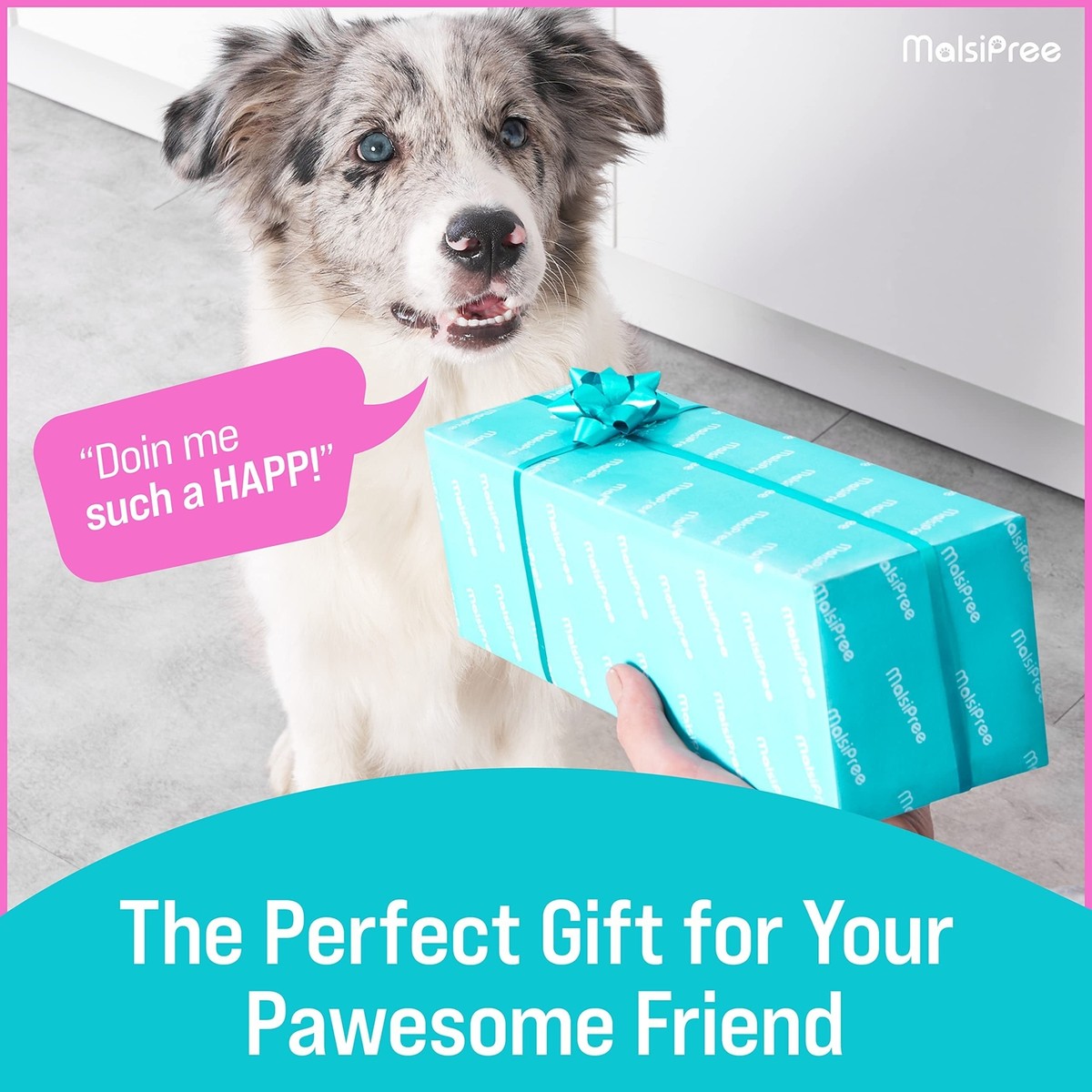 Bottiglia Acqua Per Cani MalsiPree - Antigoccia Portatile 350ML Rosa - Foto 10