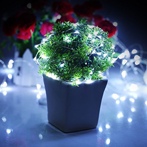 2-10M Battery Powered Copper Wire String Fairy Xmas Party Lights Warm White - Picture 4 of 15