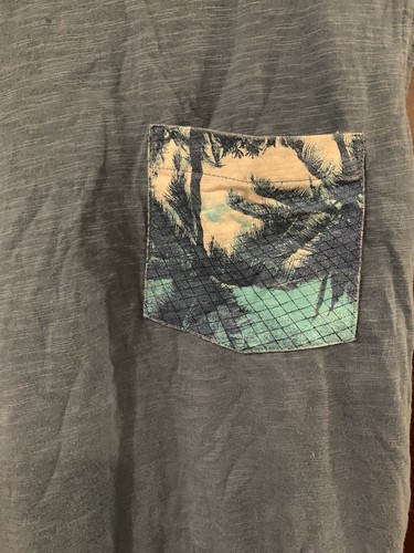 Old Navy Youth Boys Sleeveless Hawaiian Pocket Shirt Size XXL 18 - Picture 3 of 4
