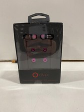Onyx Elo Wood Wired Earbuds - Pink