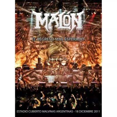 DVD + CD SET MALON EL REGRESO MAS ESPERADO BRAND NEW SEALED