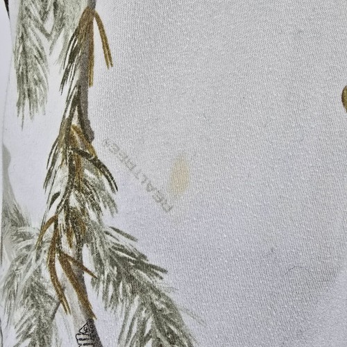 2010s Realtree APS Snow Camo V-Neck Long Sleeve Performance T-Shirt (Womens XXL) - Picture 9 of 13