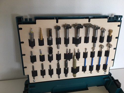 Einsatz für Makita Makpac Werkzeugkoffer Systemkoffer Gr. 1 2 3 4 5 Organizer - Bild 4 von 8