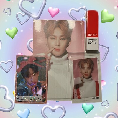 tonymoly Jooheon Monsta X Postkarte, PC und Lip Tint