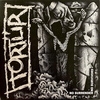 TORTUR - NO SURVIVORS 7  FLEXI VINYL PUNK WARVICTIMS TOTALITAR DISCHARGE D-BEAT