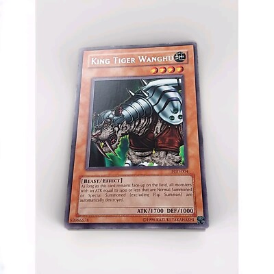 King Tiger Wanghu PGD-004 Pharaonic Guardian 1st Edition