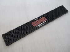 CAZADORES Tequila Rubber Bar Spill Mat Pour Rail logo 23.25" x 3.5 " NEW