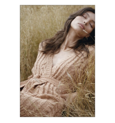 NWT Spell & The Gypsy Yellowstone Knit Cardigan In Caramel  display picture 2