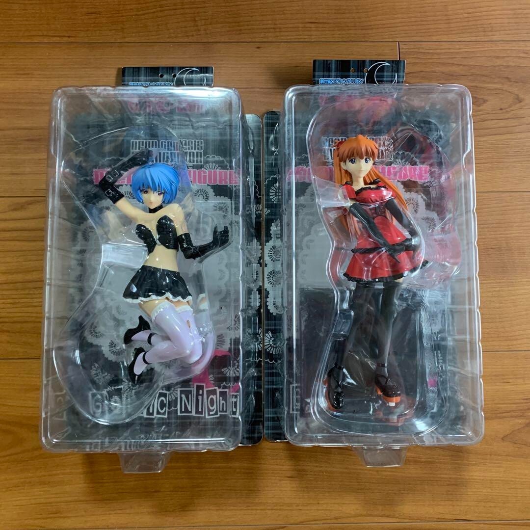 Neon Genesis Evangelion Rei Ayanami Asuka Langley Gothic Night