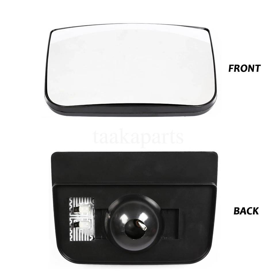 Espejo de puerta principal convexo 2 piezas para Kenworth T660 T600 T370 T270 T800 con calefacción Foto 4 de 4