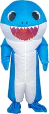 Shark Chub Suit Inflatable Adult Halloween Costume Funny Full-Body Cosplay