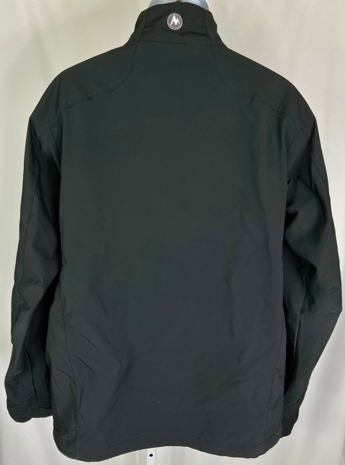 Marmot Solid Black Full Zip Basic Jacket Long Sle… - image 3
