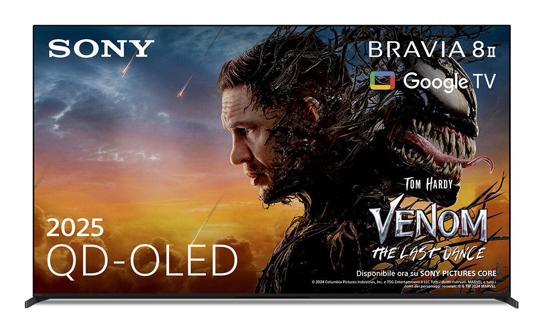 Sony Smart TV 65" 4K UHD OLED Android TV Bravia Classe F Nero K65XR8M25B.CEI