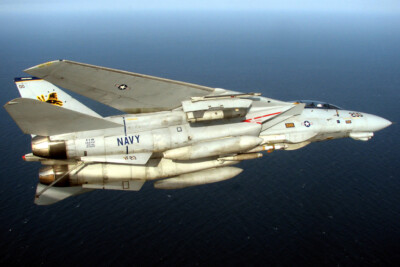 US Navy Grumman F-14D Tomcat VF-213 Blacklions Photo 8'' x 12'' (a)