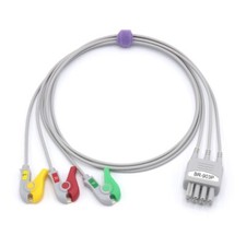 Compatible Nihon kohden BR-903P ECG leadwire 3 leads pinch ,Sino-K SG321NK