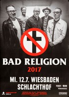 Bad Religion - True North Live, Wiesbaden 2017 | Konzertplakat | Poster