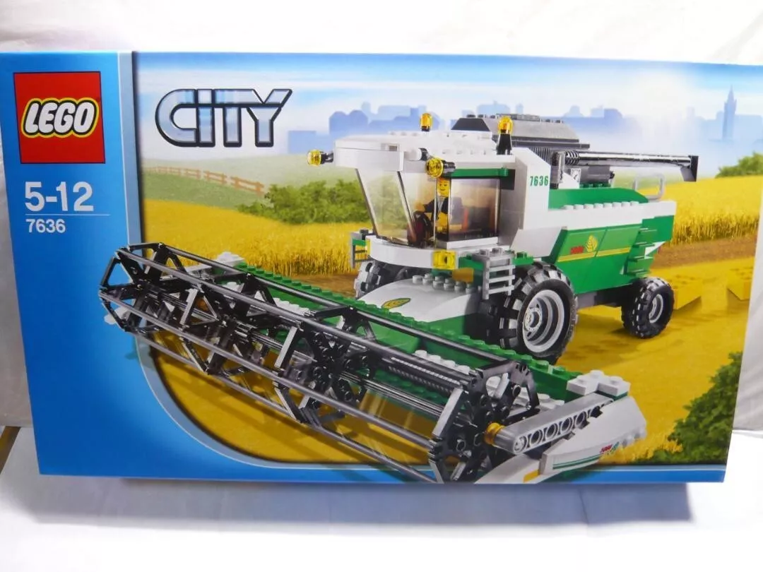 LEGO City 7636 Combine Harvester New Sealed Unopend Box Does Have