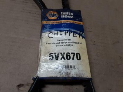 NOS Napa 5VX670 Belt Cogged Industrial