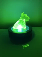 UV LED Light Display Base Blacklight Uranium And Uv Reflective Collectibles