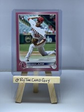 Janson Junk 2022 Topps Series 2 MOTHER’S DAY PINK #/50 RC rookie Angels LAA