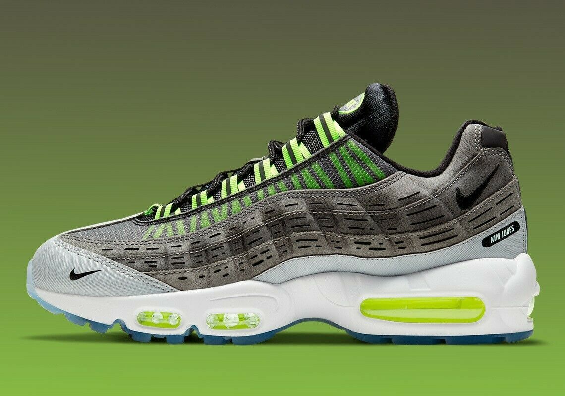 Nike Air Max 95 -Kim Jones - DD1871-002 - Black/Volt -Dark Grey