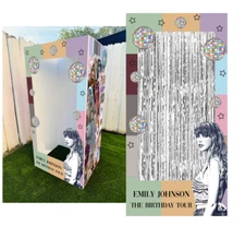 Taylor swift box Photo Booth. Eras tour box birthday Photo Booth, 1989 tv Taylor