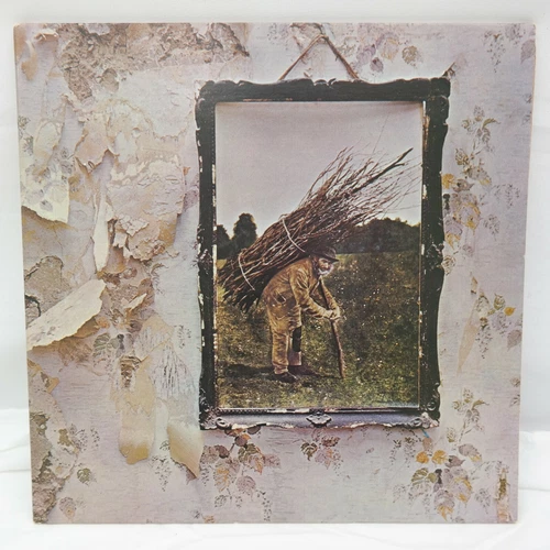 Led Zeppelin IV Zoso SD 19129 Atlantic Vinyl LP record 1971 NG