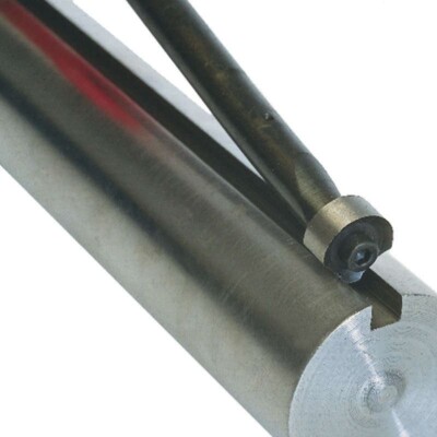 RUKO 107062 N Groove Deburrer Set with HSS Disk Blade