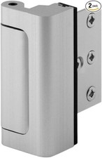 Defender Security Satin Nickel High Security Door Lock U 10827 Pack of 2 