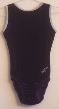 Alpha Factor Gymnastics Leotard Purple AXS Adult X-Small
