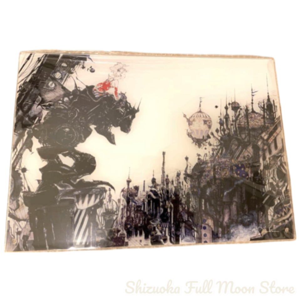 Yoshitaka Amano 非売品 3枚セット Yoshitaka Amano Final Fantasy VI Acrylic Art Plate Large