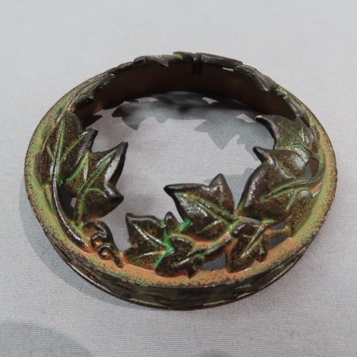 YANKEE CANDLE Burnished Autumn Leaves Illuma Deckel Glas Kerzenaufsatz Metall - Bild 2 von 8